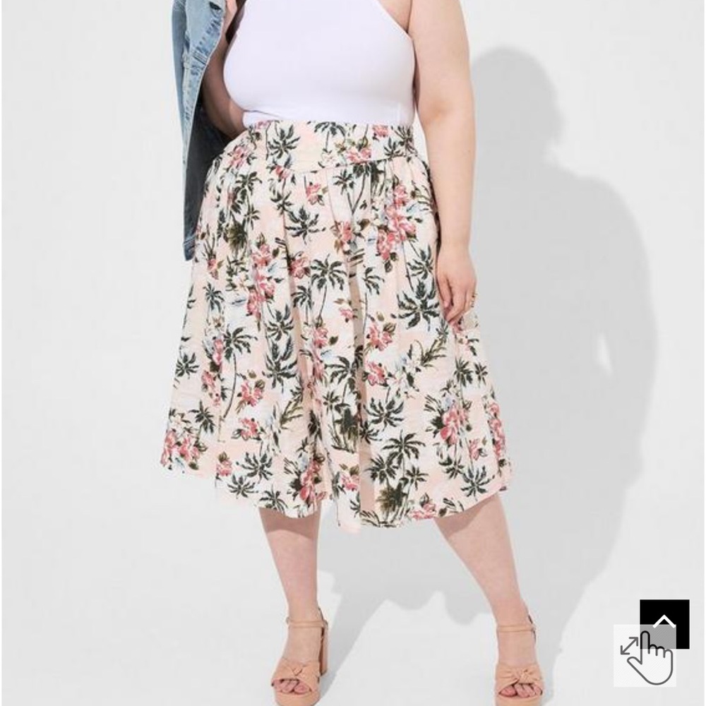 Torrid midi skirt
